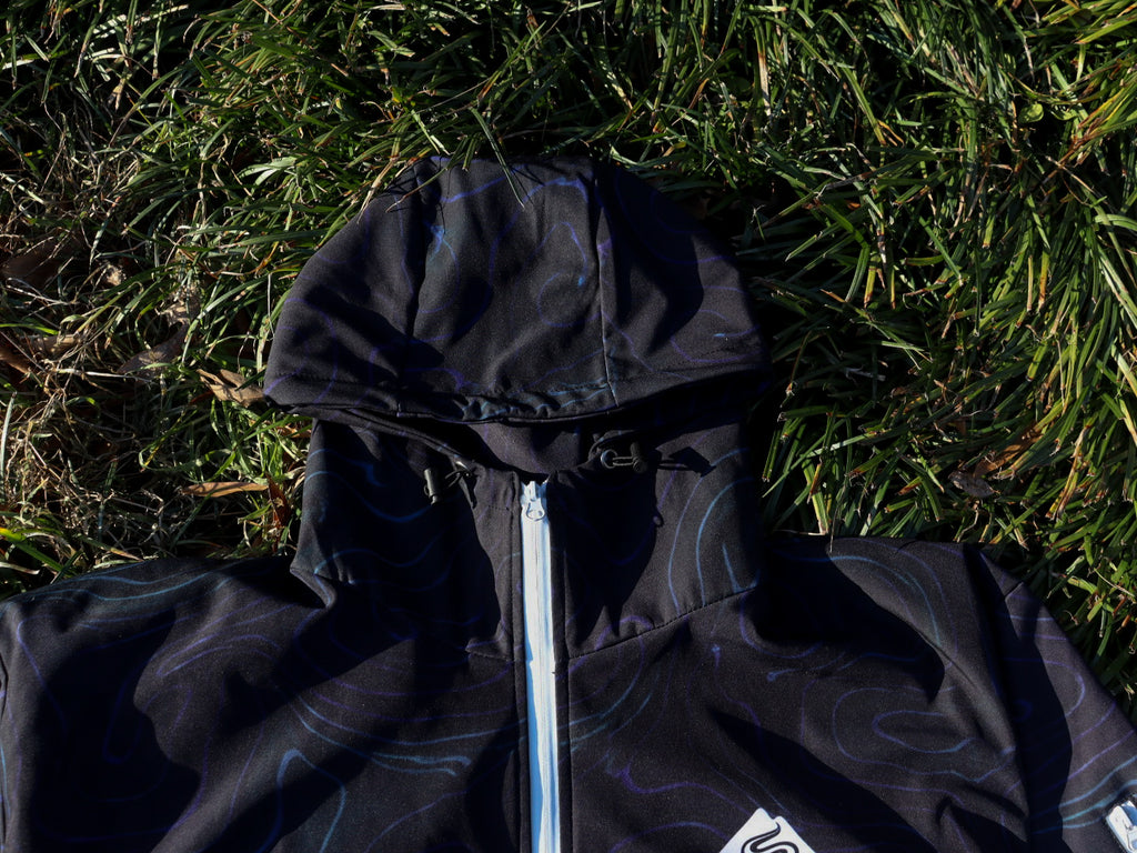 Topographic Shell Jacket