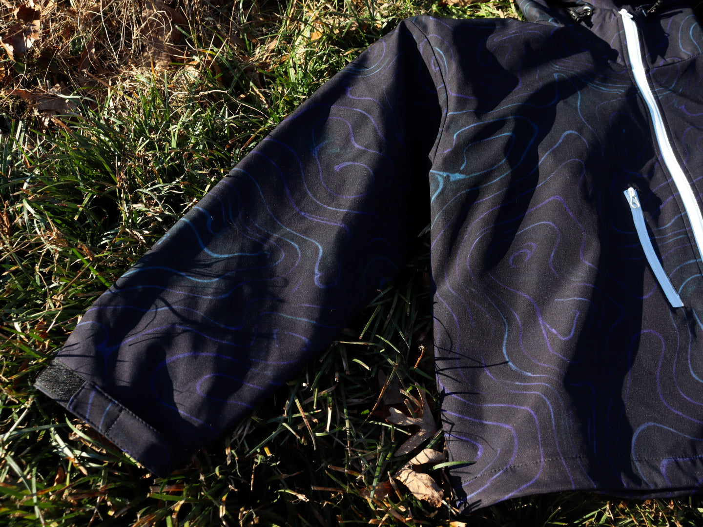 Topographic Shell Jacket