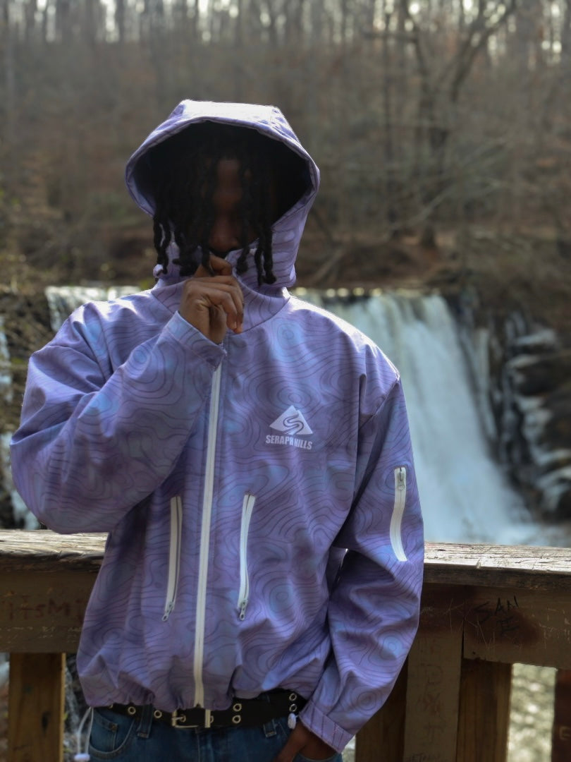 Topographic Shell Jacket