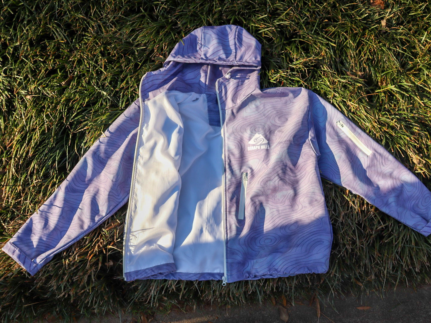 Topographic Shell Jacket