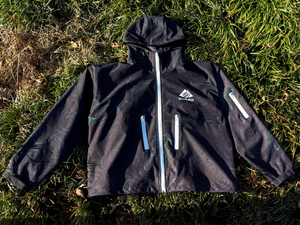 Topographic Shell Jacket