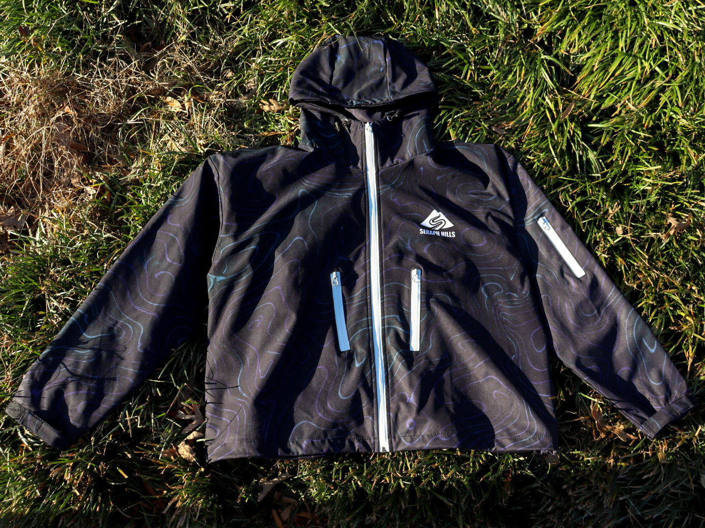 Topographic Shell Jacket